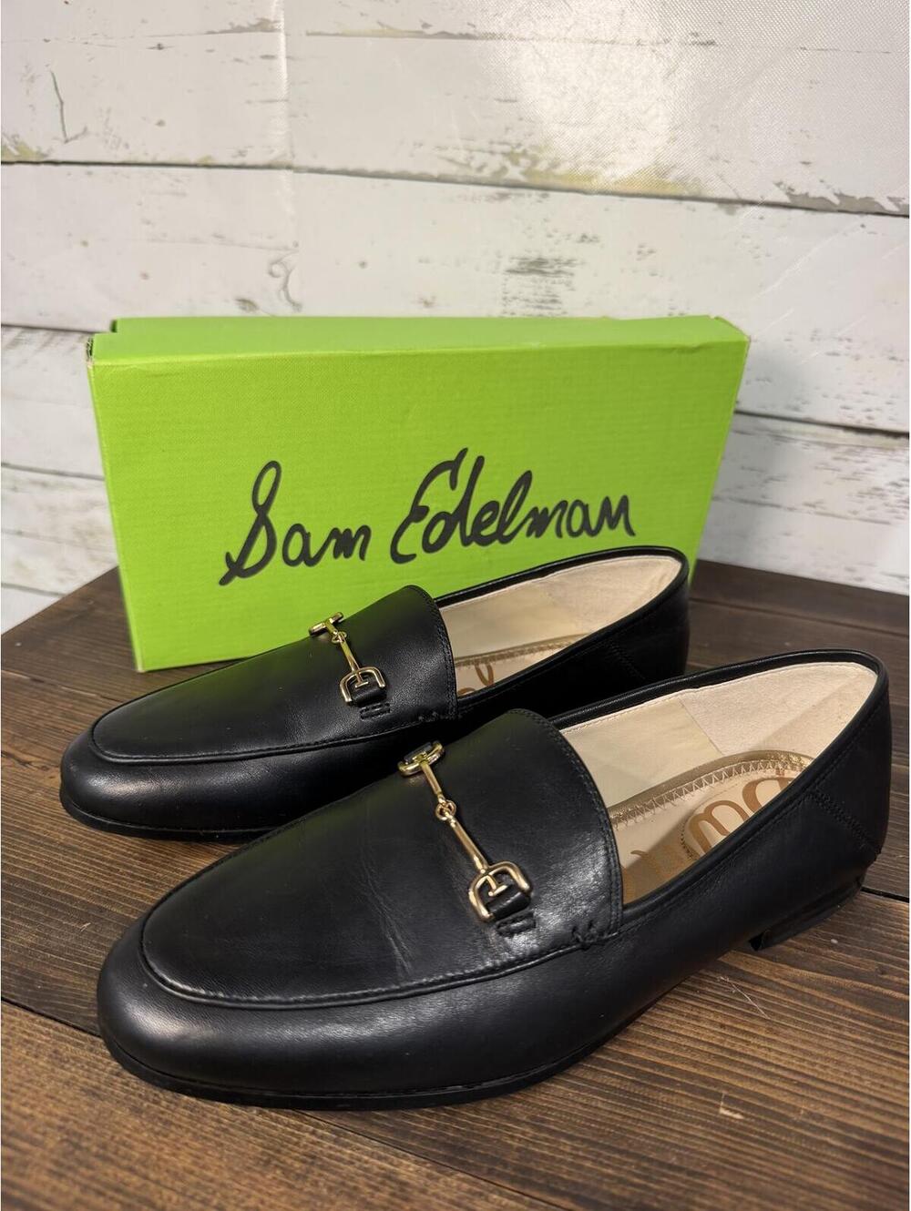 Sam Edelman Loraine Black Leather Size Women's 7 IOB